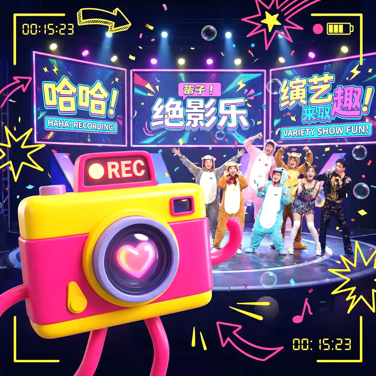 与僧侣相交之夜 经典综艺 - 极限挑战